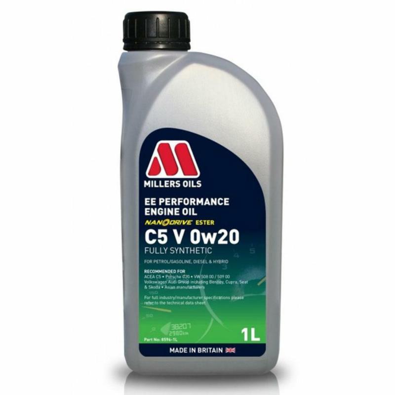 MILLERS EE Performance C5 V 0w20 1L - syntetyczny olej silnikowy | Sklep online Galonoleje.pl