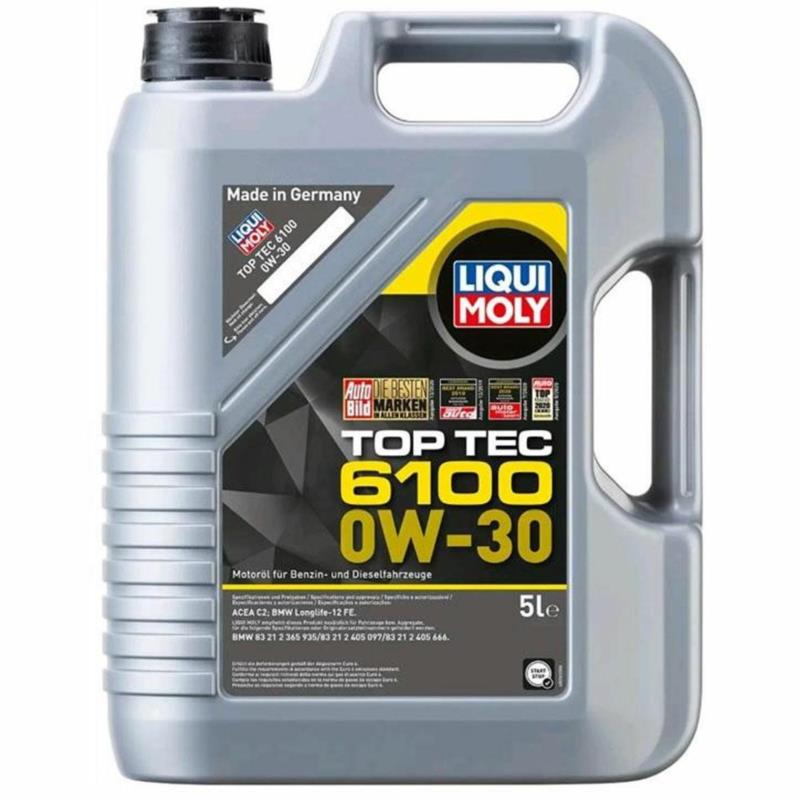 LIQUI MOLY Top Tec 6100 0w30 5L 20779 - olej silnikowy dla nowej generacji silników BMW. | Sklep online Galonoleje.pl LIQUI MOLY Top Tec 6100 0w30 5L 20779 - olej silnikowy dla nowej generacji silników BMW. | Sklep online Galonoleje.pl
