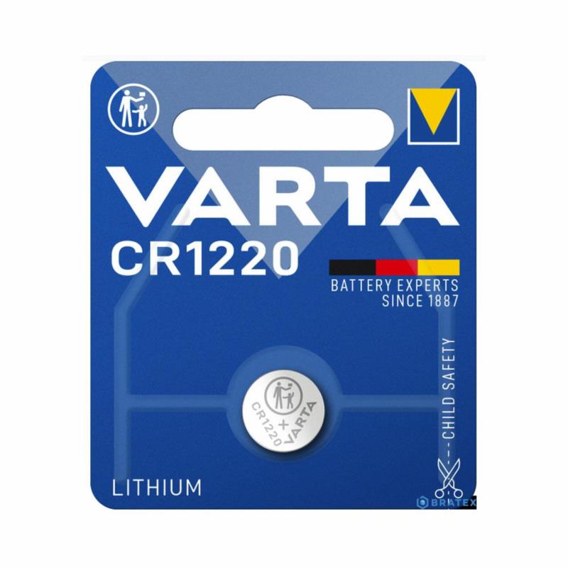 VARTA Bateria CR1220 3V Litowa Oryginalna 1 szt. VARTA Bateria CR1220 3V Litowa Oryginalna 1 szt.