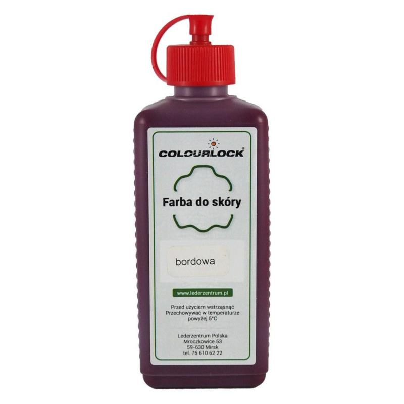 COLOURLOCK Farba do skór pigment 250ml - Bordowa (koncentrat) | Sklep online Galonoleje.pl COLOURLOCK Farba do skór pigment 250ml - Bordowa (koncentrat) | Sklep online Galonoleje.pl