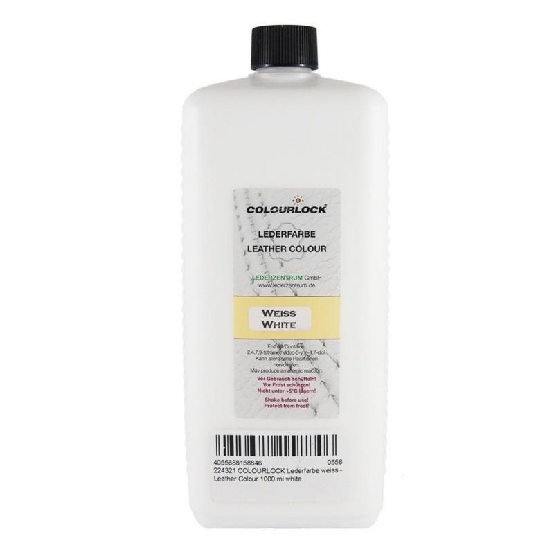 COLOURLOCK Farba do skór pigment 1L - Biała (koncentrat) | Sklep online Galonoleje.pl