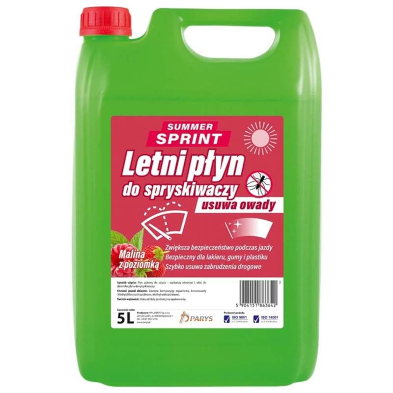 PLAK Płyn letni Summer Sprint 5L (Malina-Poziomka) | Sklep online Galonoleje.pl