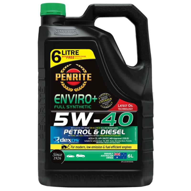 PENRITE Enviro+ 5W40 6L - syntetyczny olej silnikowy | Sklep online Galonoleje.pl PENRITE Enviro+ 5W40 6L - syntetyczny olej silnikowy | Sklep online Galonoleje.pl