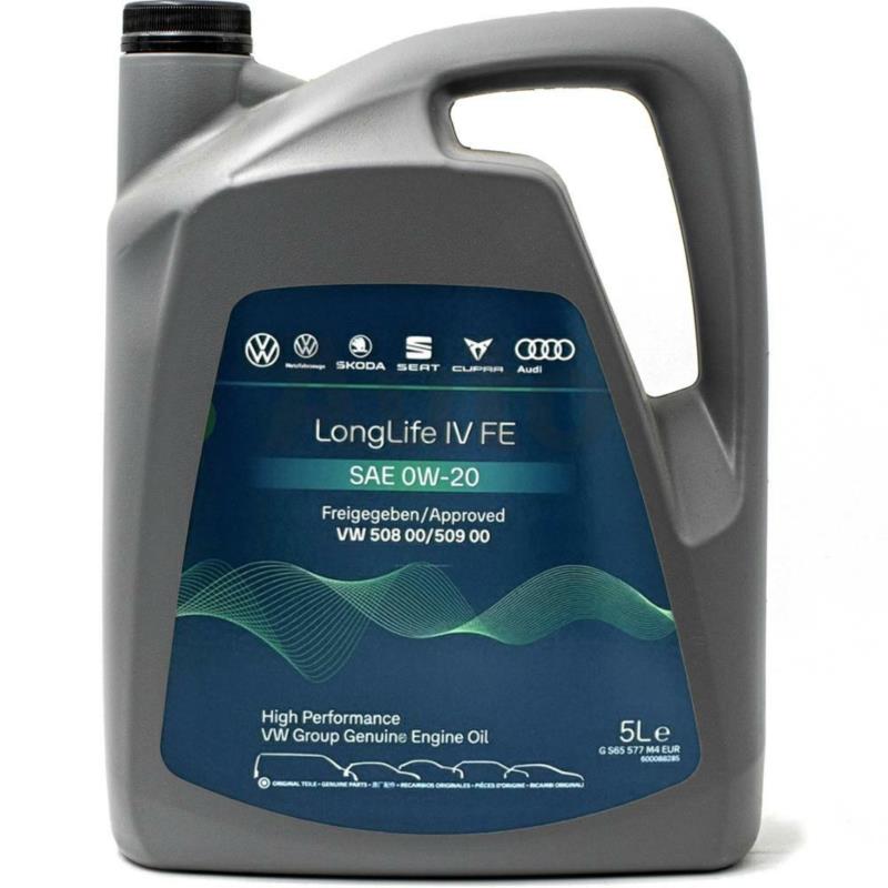 VOLKSWAGEN Longlife IV 0W20 5L - oryginalny olej silnikowy OEM | Sklep online Galonoleje.pl