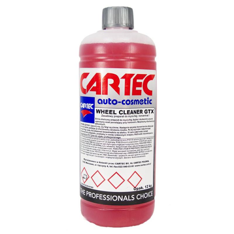 CARTEC Wheel Cleaner, pH 13.2 1L | Sklep online Galonoleje.pl CARTEC Wheel Cleaner, pH 13.2 1L | Sklep online Galonoleje.pl