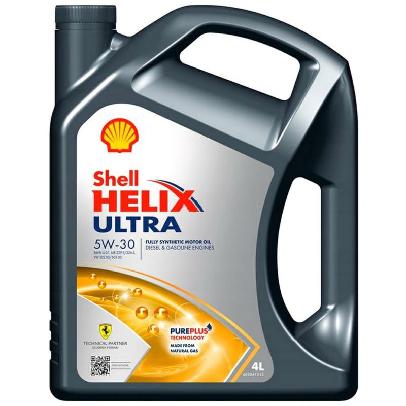 SHELL Helix Ultra 5W30 A3/B4 4L - syntetyczny olej silnikowy | Sklep online Galonoleje.pl