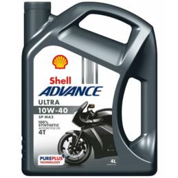 SHELL Advance Ultra 4T 10W40 4L - syntetyczny olej motocyklowy | Sklep online Galonoleje.pl