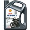 SHELL Advance Ultra 4T 10W40 4L - syntetyczny olej motocyklowy | Sklep online Galonoleje.pl
