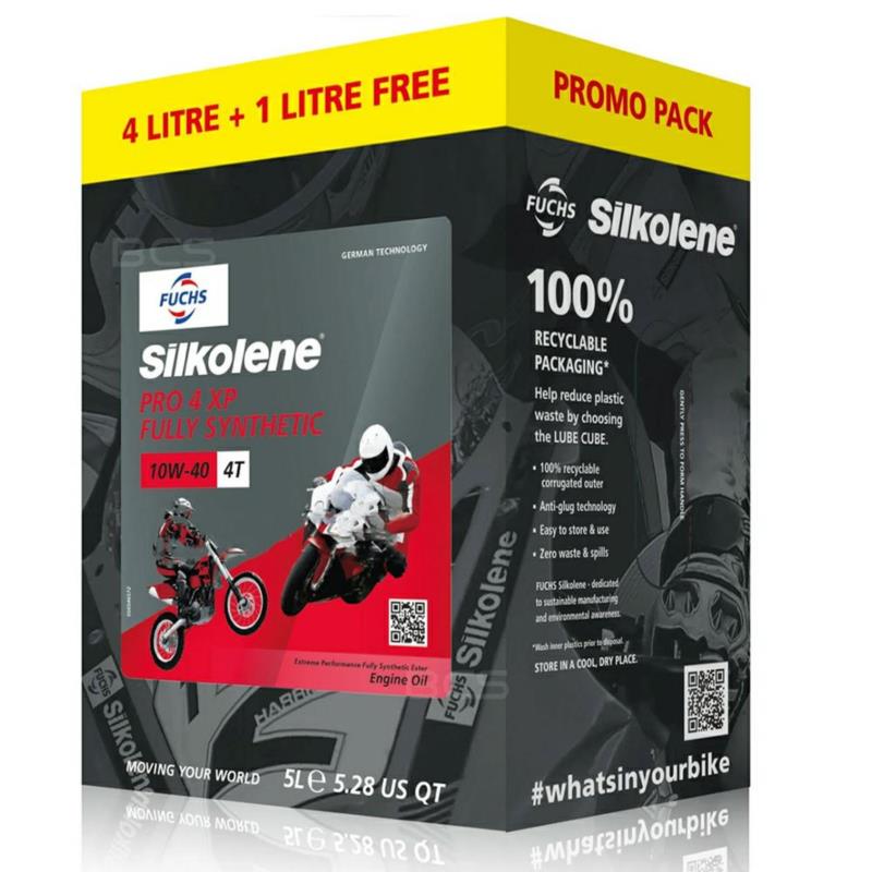 copy of FUCHS Silkolene Pro 4 XP 10w40 5L - olej motocyklowy syntetyczny | Sklep online Galonoleje.pl
