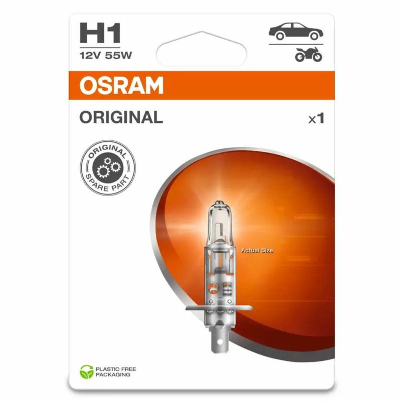 OSRAM Original H1 - 12V-55W - 1szt. blister - 64150-1BL | Sklep online Galonoleje.pl