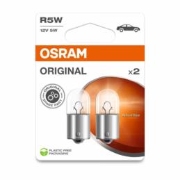 OSRAM Original R5W 12V 5W Żarówki BA15s 2szt Homologacja