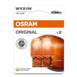 OSRAM Original WY21W 12V 21W | Pomarańczowe Żarówki Kierunkowskazu (2 szt.)