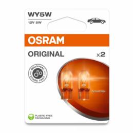 OSRAM Original WY5W 12V 5W | Pomarańczowe Żarówki Sygnalizacyjne (2 szt.)