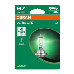 OSRAM Ultra Life H7 12V 55W | Żarówka o Wydłużonej Żywotności (1 szt.)