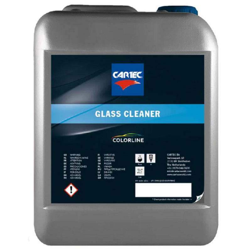 CARTEC Glass Cleaner 5L - profesjonalny płyn do mycia szyb bez smug