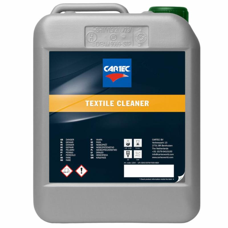 Cartec Textile Cleaner 5L - koncentrat do prania tapicerki