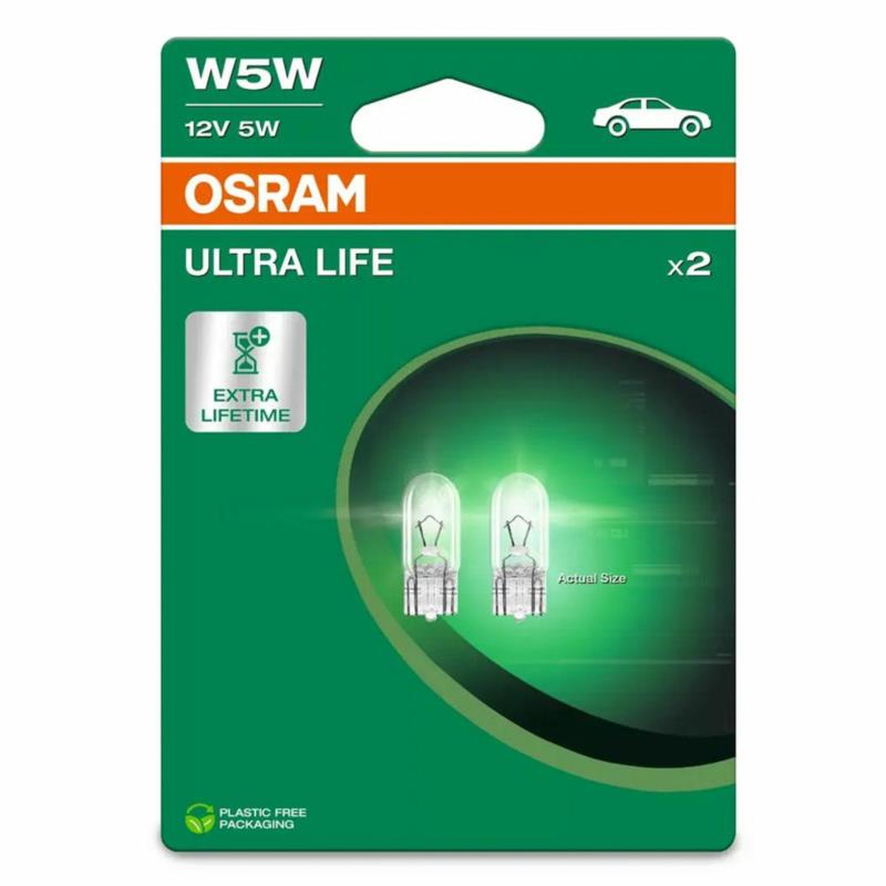OSRAM Ultra Life W5W - 12V-5W - 2szt. blister | Sklep online Galonoleje.pl
