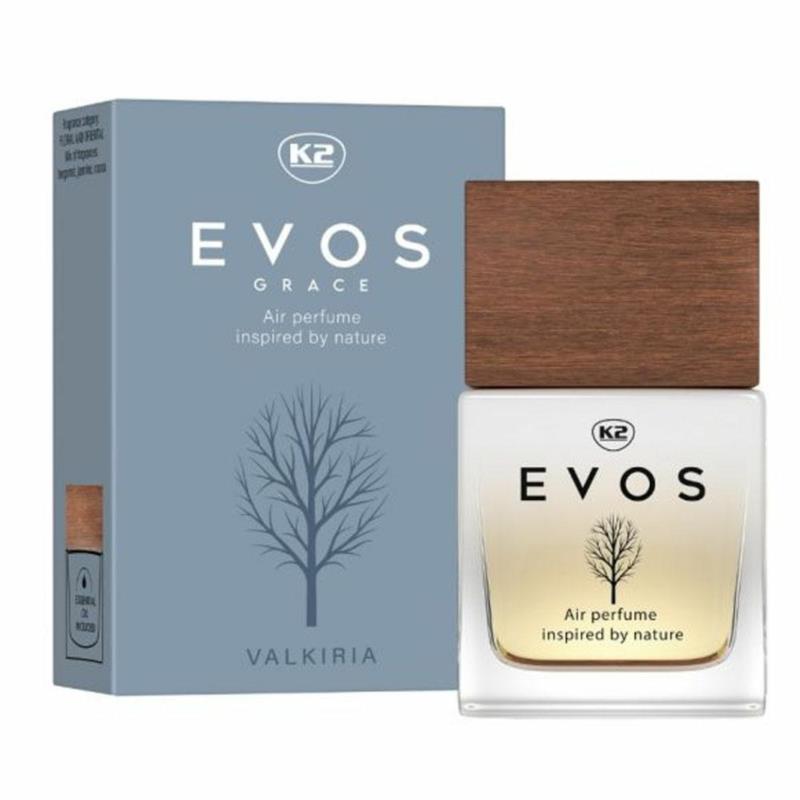 K2 EVOS Grace Valkiria - perfumy do samochodu w sprayu 50ml | Sklep online Galonoleje.pl K2 EVOS Grace Valkiria - perfumy do samochodu w sprayu 50ml | Sklep online Galonoleje.pl