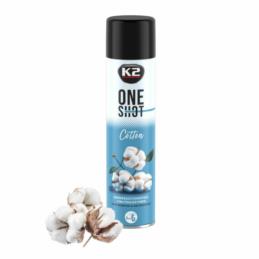 K2 One Shot - odświeżacz i neutralizator zapachów bawełna 600ml