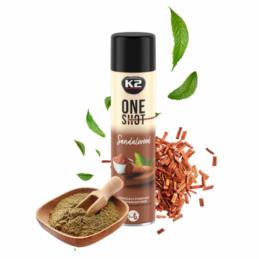 K2 One Shot - odświeżacz i neutralizator zapachów drzewo sandałowe 600ml | Sklep online Galonoleje.pl