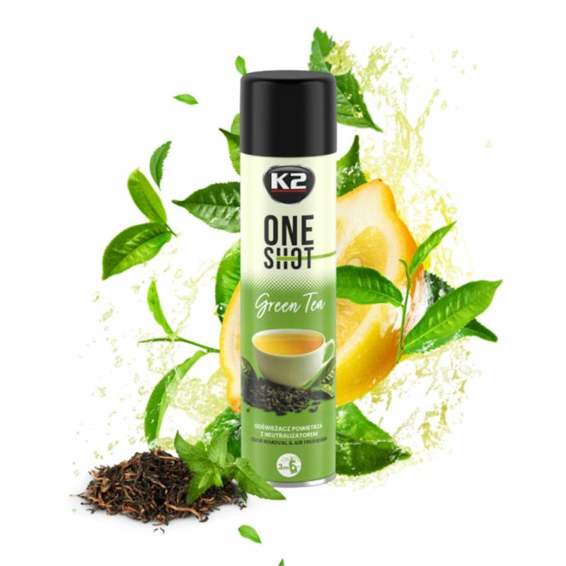 K2 One Shot - odświeżacz i neutralizator zapachów zielona herbata 600ml | Sklep online Galonoleje.pl K2 One Shot - odświeżacz i neutralizator zapachów zielona herbata 600ml | Sklep online Galonoleje.pl