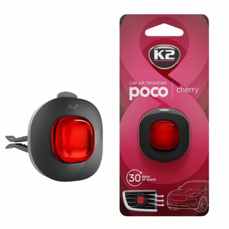 K2 Poco Cherry - minimalistyczny odświeżacz powietrza do kratki nawiewu | Sklep online Galonoleje.pl K2 Poco Cherry - minimalistyczny odświeżacz powietrza do kratki nawiewu | Sklep online Galonoleje.pl