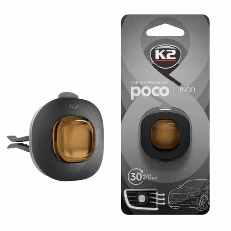 K2 Poco Man - minimalistyczny męski odświeżacz powietrza do kratki nawiewu | Sklep online Galonoleje.pl K2 Poco Man - minimalistyczny męski odświeżacz powietrza do kratki nawiewu | Sklep online Galonoleje.pl