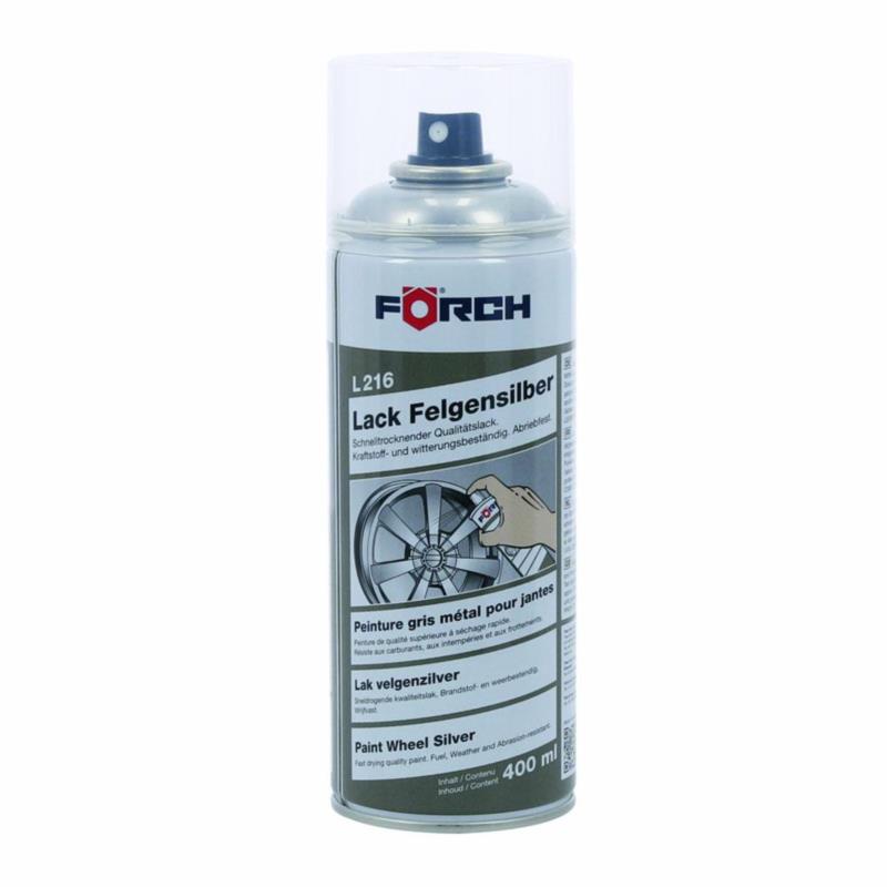 FORCH L216 - lakier do felg srebrny szybkoschnący w sprayu 400ml | Sklep online Galonoleje.pl