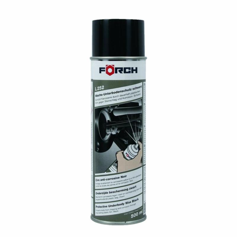 FORCH L252 - wosk do konserwacji podwozia czarny w sprayu 500ml | Sklep online Galonoleje.pl
