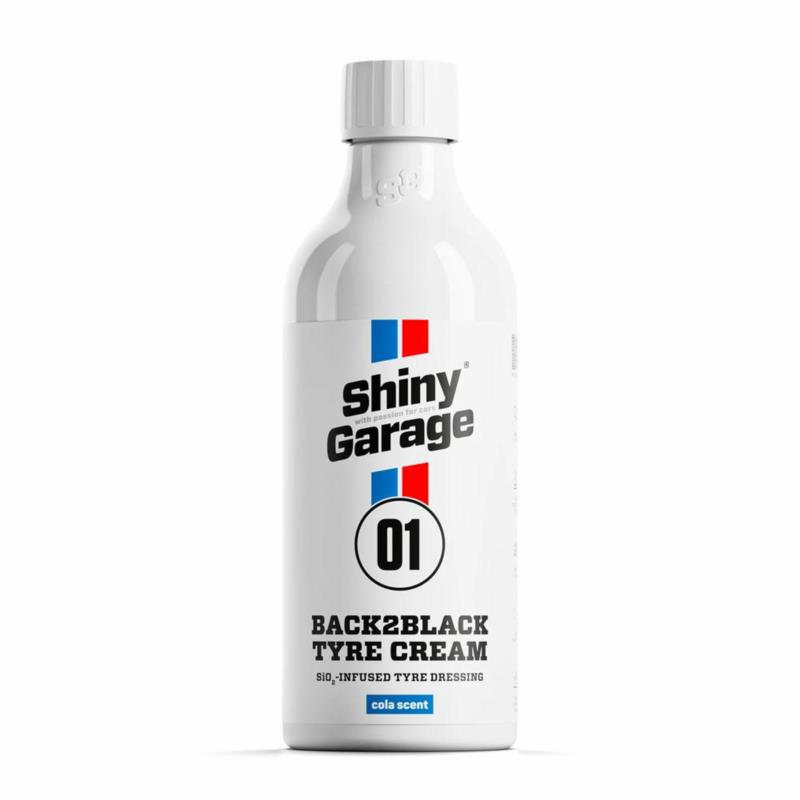 SHINY GARAGE Back2Black - dressing do opon i plastików z SiO2 500ml | Sklep online Galonoleje.pl
