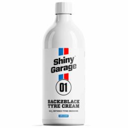 SHINY GARAGE Back2Black - dressing do opon i plastików z SiO2 1L | Sklep online Galonoleje.pl