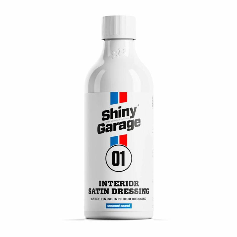 SHINY GARAGE Satin Interior Dressing - mleczko do plastików wewnętrznych 500ml