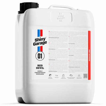 SHINY GARAGE Red Devil HD Nano - koncentrat do mycia silnika 5L
