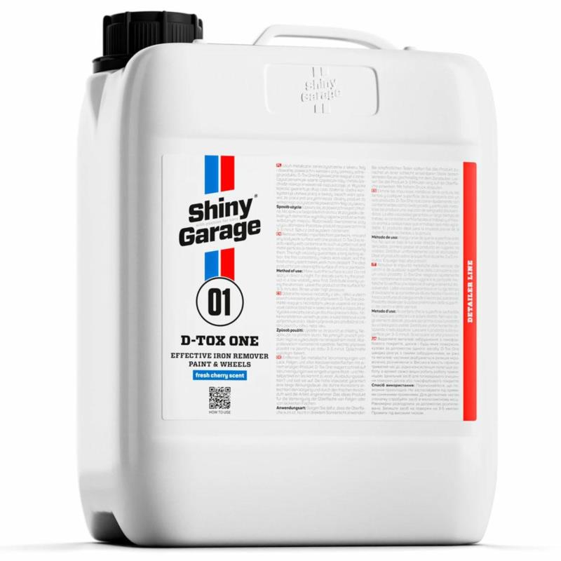 SHINY GARAGE D-TOX ONE - deironizer do felg i lakieru 5L | Sklep online Galonoleje.pl
