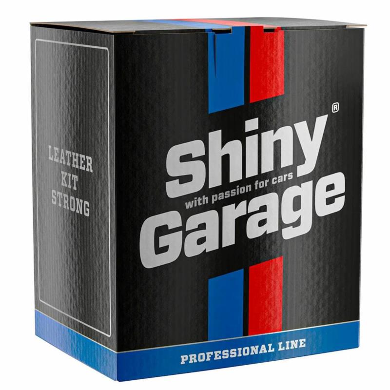 SHINY GARAGE Leather Kit Strong - zestaw do czyszczenia mocno zabrudzonej skóry