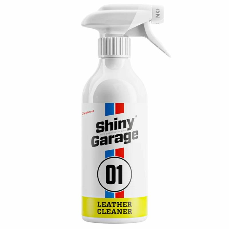 SHINY GARAGE Leather Cleaner Soft - delikatny płyn do czyszczenia skóry 500ml