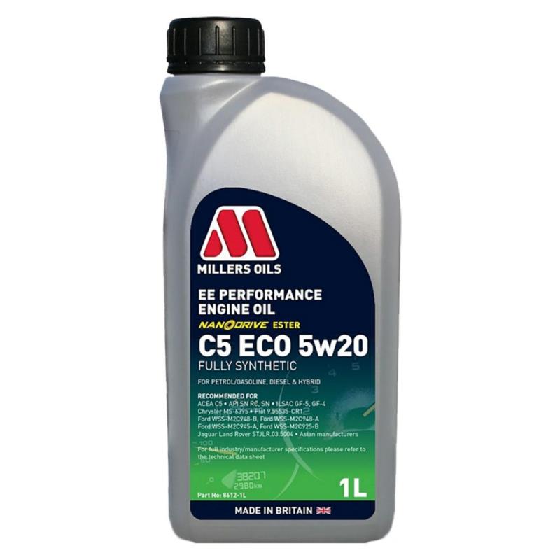 MILLERS EE Performance C5 Eco 5w20 1L - syntetyczny olej silnikowy | Sklep online Galonoleje.pl