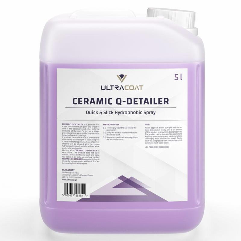 ULTRA COAT Ceramic Q-Detailer - ceramiczny quick detailer z SiO2 5L | Sklep online Galonoleje.pl