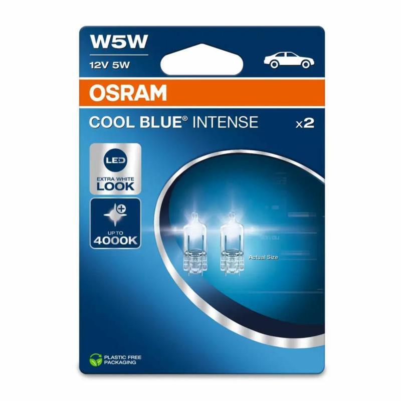 OSRAM Cool Blue Intense Next Gen W5W - 12V-5W - 4000K - 2szt. blister - 2825CBN-2BL | Sklep online Galonoleje.pl