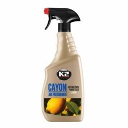 K2 Cayon Lemon - duży odświeżacz powietrza o zapachu cytrynowym 700ml