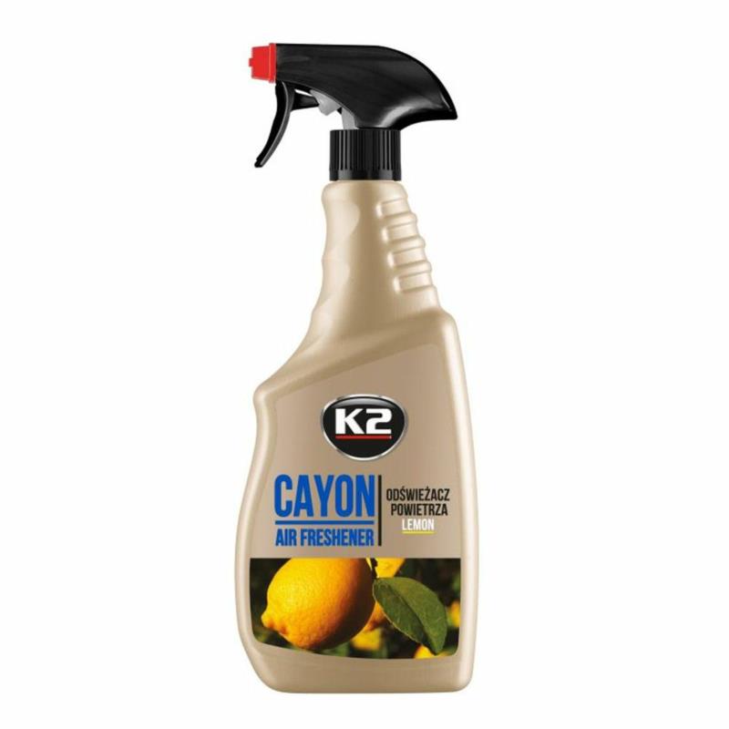 K2 Cayon Lemon - duży odświeżacz powietrza o zapachu cytrynowym 700ml