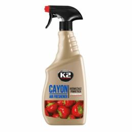 K2 Cayon Strawberry - duży odświeżacz powietrza o zapachu truskawkowym 700ml