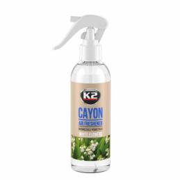 K2 Cayon White Flowers - odświeżacz powietrza o zapachu białych kwiatów 250ml