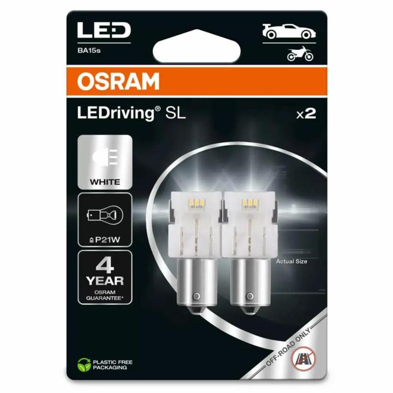 OSRAM LEDriving SL - żarówki LED P21W 6000K (2 szt.) | Sklep online Galonoleje.pl