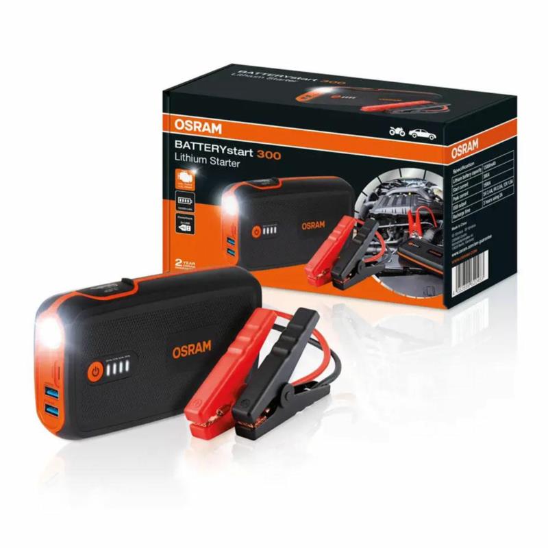 OSRAM BATTERYstart 300 - urządzenie rozruchowe i power bank 1500A | Sklep online Galonoleje.pl OSRAM BATTERYstart 300 - urządzenie rozruchowe i power bank 1500A | Sklep online Galonoleje.pl