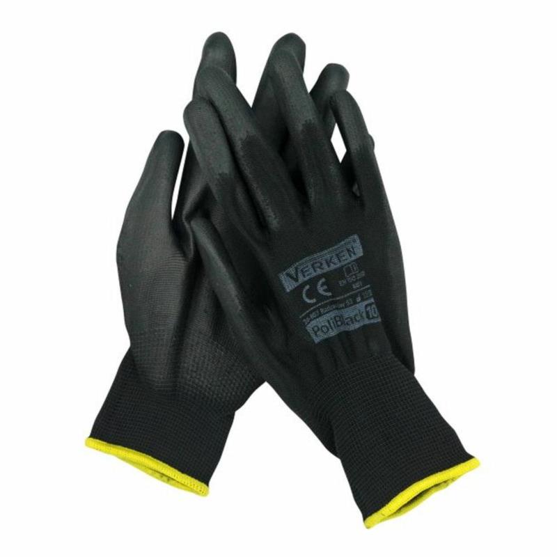 MOJE AUTO Virage - rękawice robocze Poliblack powlekane lateksem | Sklep online Galonoleje.pl