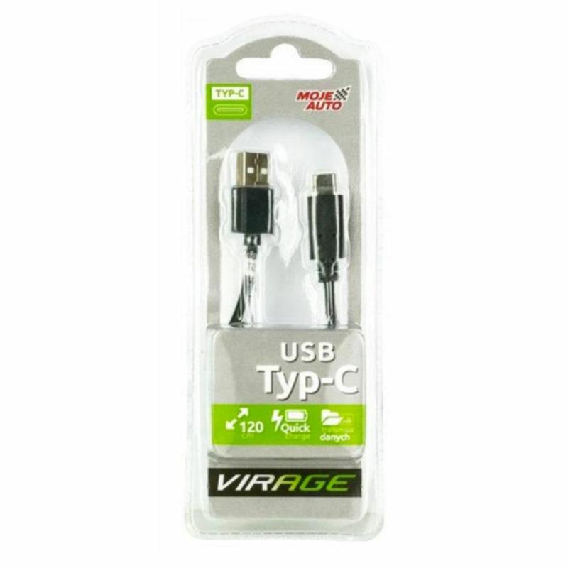 MOJE AUTO VIRAGE - kabel USB-C do telefonu i tabletu 120cm | Sklep online Galonoleje.pl MOJE AUTO VIRAGE - kabel USB-C do telefonu i tabletu 120cm | Sklep online Galonoleje.pl