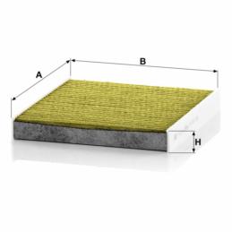 BOSCH 0986628630 (K1311A) - filtr kabinowy biofunkcjonalny | Sklep online Galonoleje.pl