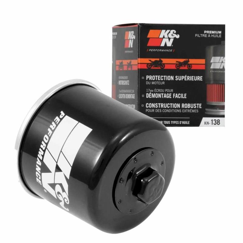 K&N Filtr oleju KN-138 - filtr oleju motocyklowy HF138 | Sklep online Galonoleje.pl