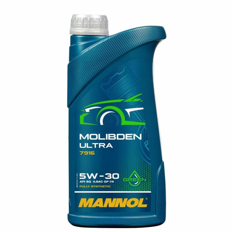 MANNOL Molibden Ultra 5W30 1L 7916 - syntetyczny olej silnikowy zileony | Sklep online Galonoleje.pl MANNOL Molibden Ultra 5W30 1L 7916 - syntetyczny olej silnikowy zileony | Sklep online Galonoleje.pl